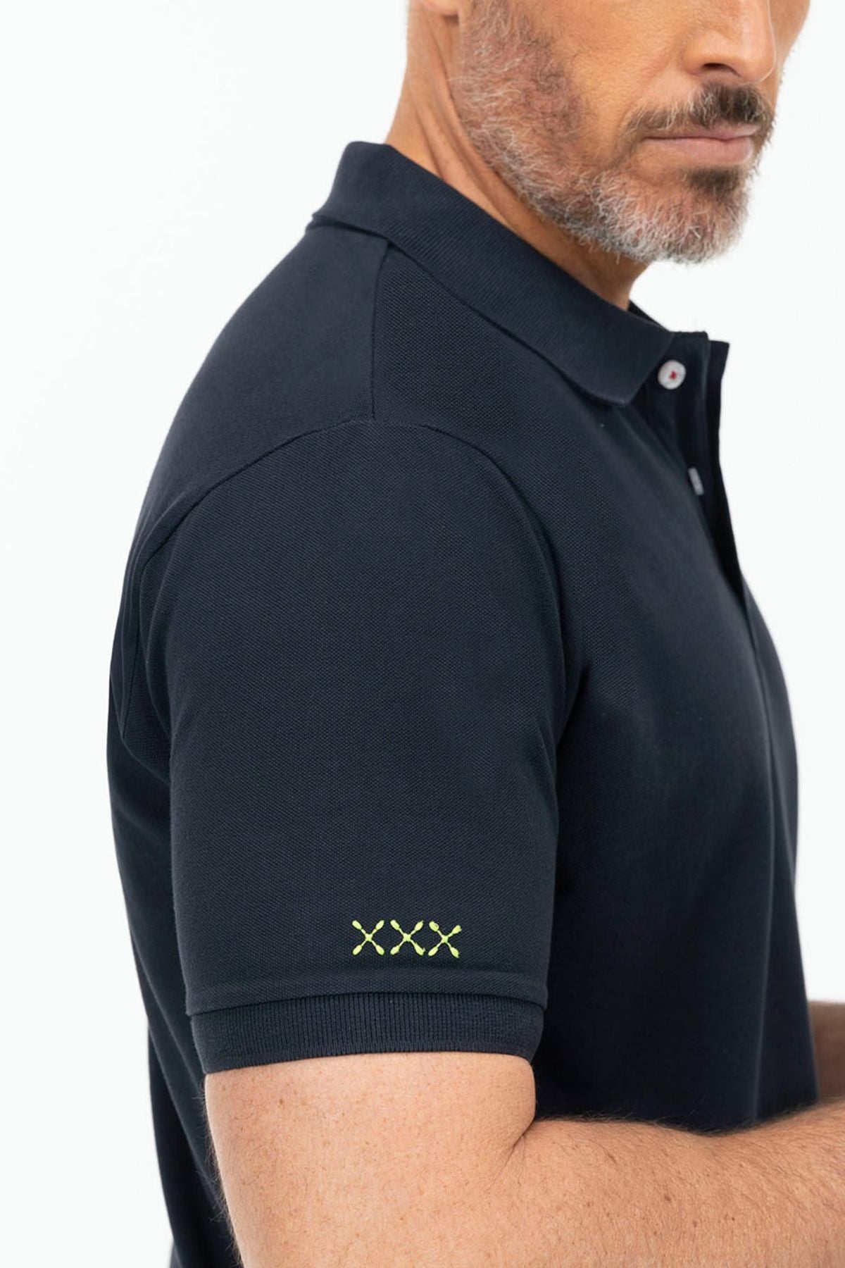 POLO BASIC LOGO AZUL MARINO DELAVÉ