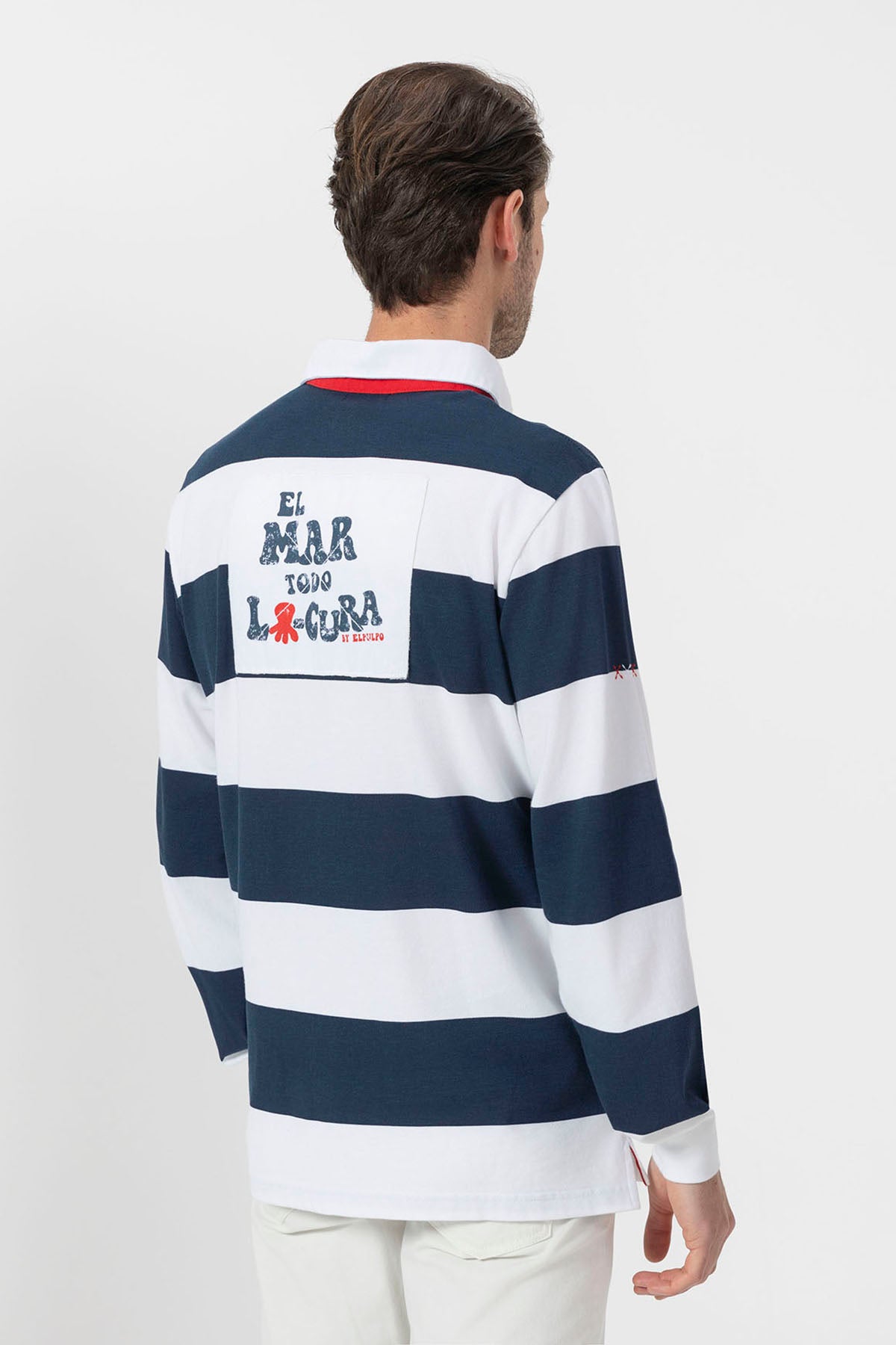 POLO RUGBY EL MAR TODO LO-CURA NAVY BLUE