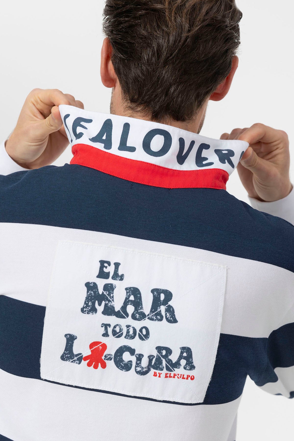 POLO RUGBY EL MAR TODO LO-CURA NAVY BLUE