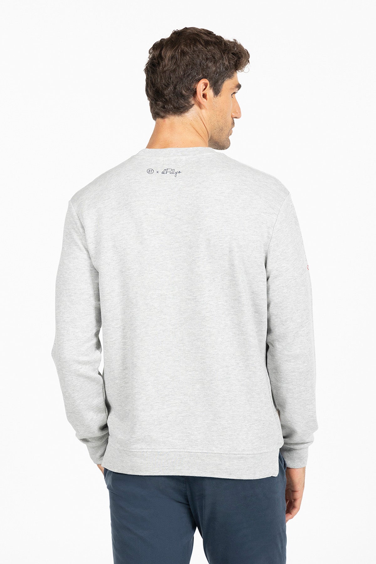 SUDADERA BASIC RFEF GRIS VIGORÉ