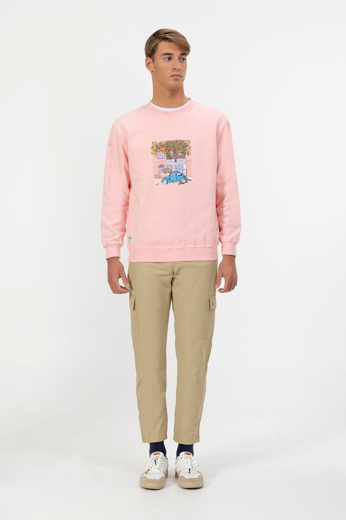 ELPULPO SHOP PINK PRINTED SWEATSHIRT