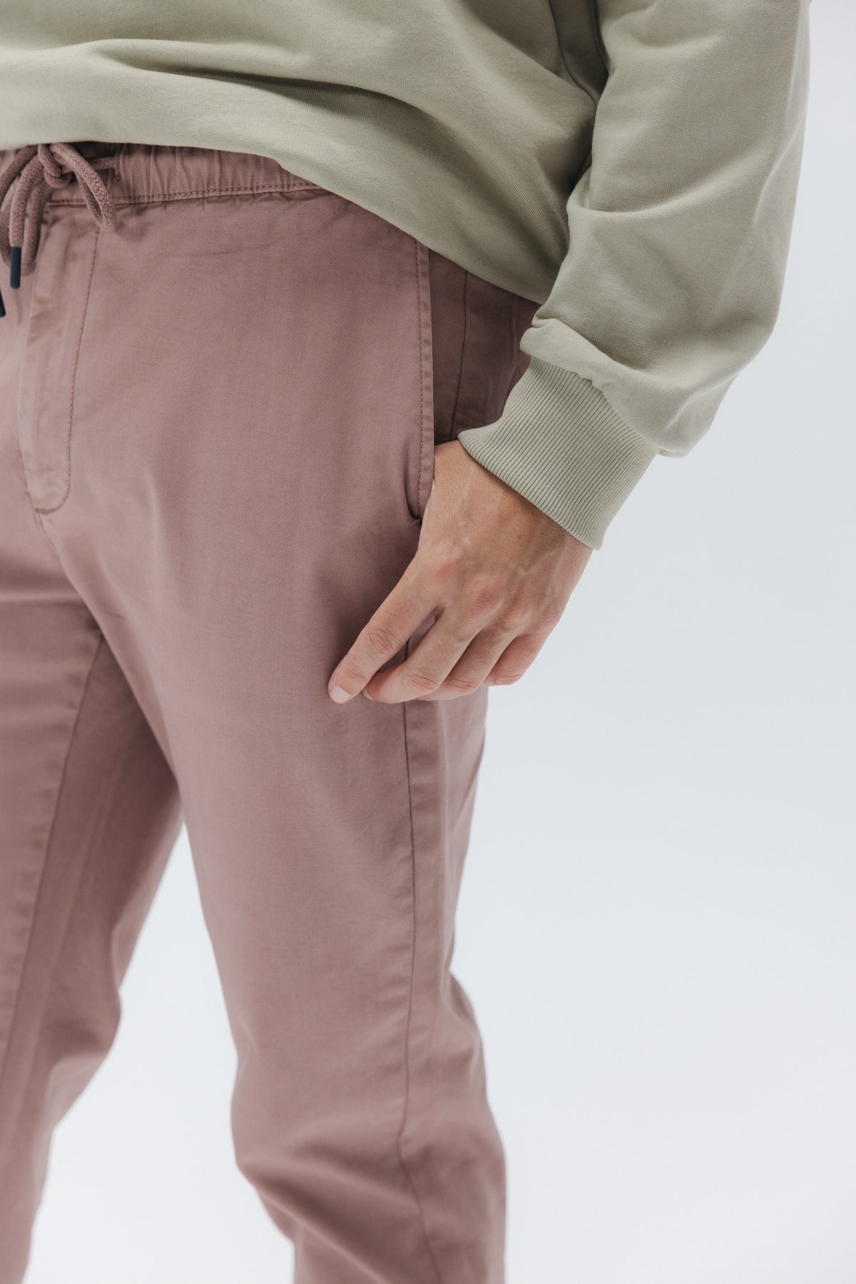 PANTALÓN JOGGER PEACH ROSA PALO