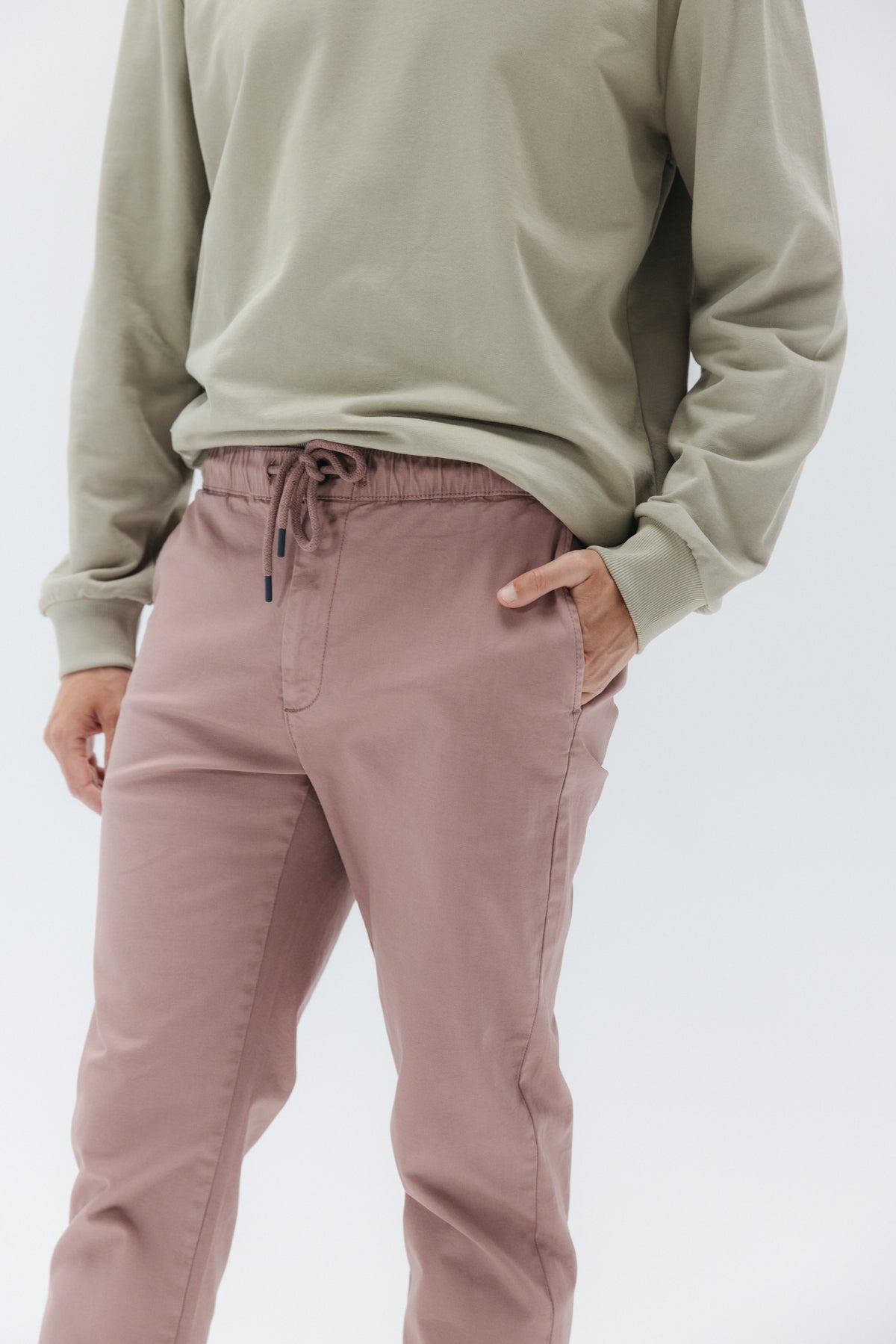 PANTALÓN JOGGER PEACH ROSA PALO