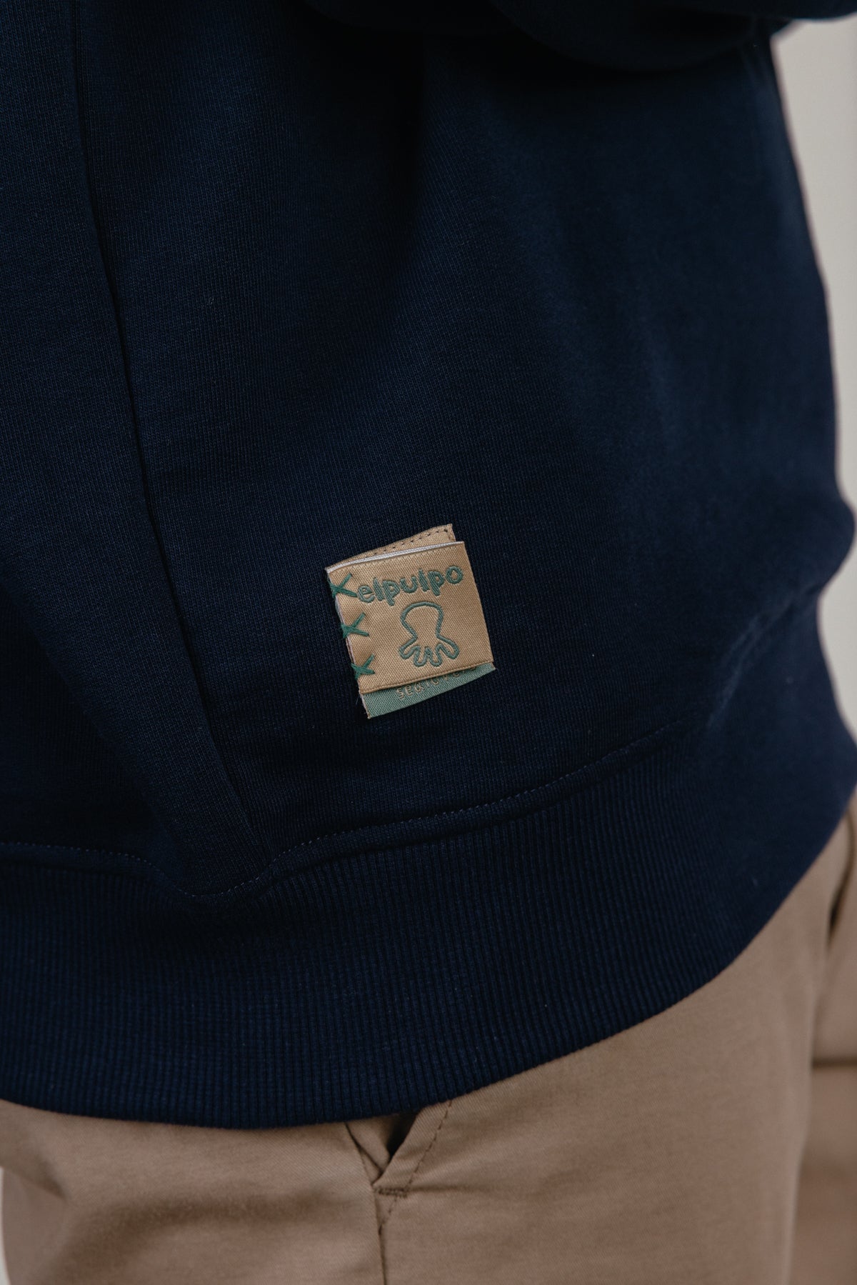 Sudadera oasis day´s azul marino