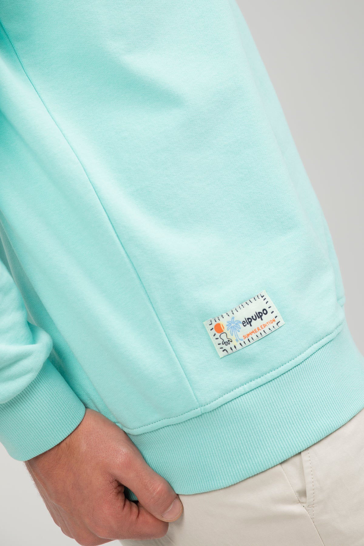 Sudadera estampado sealovers van roadtrip verde agua