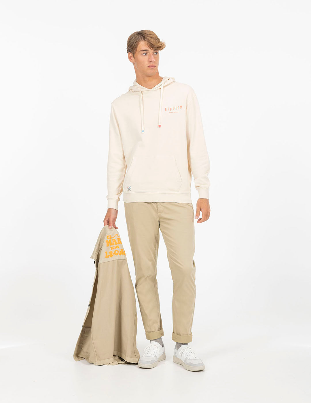 OFF-WHITE PLAGE WASHED HOODIE