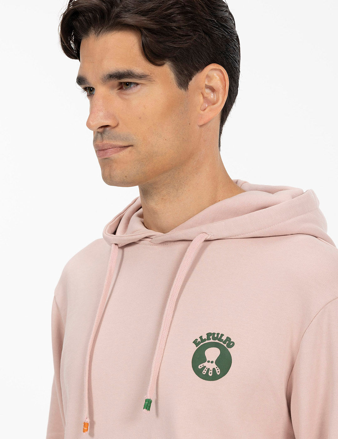 DELAVÉ PINK ROUND DESERT HOODIE