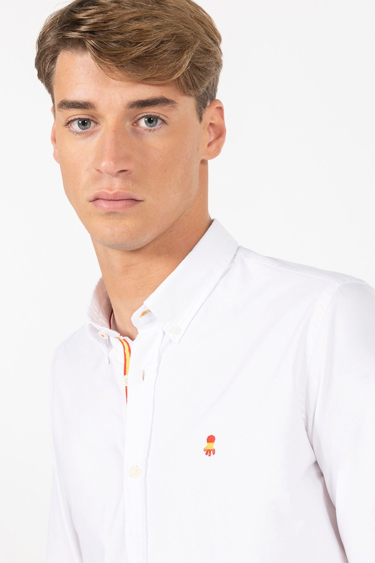 RFEF OXFORD SHIRT PURE WHITE