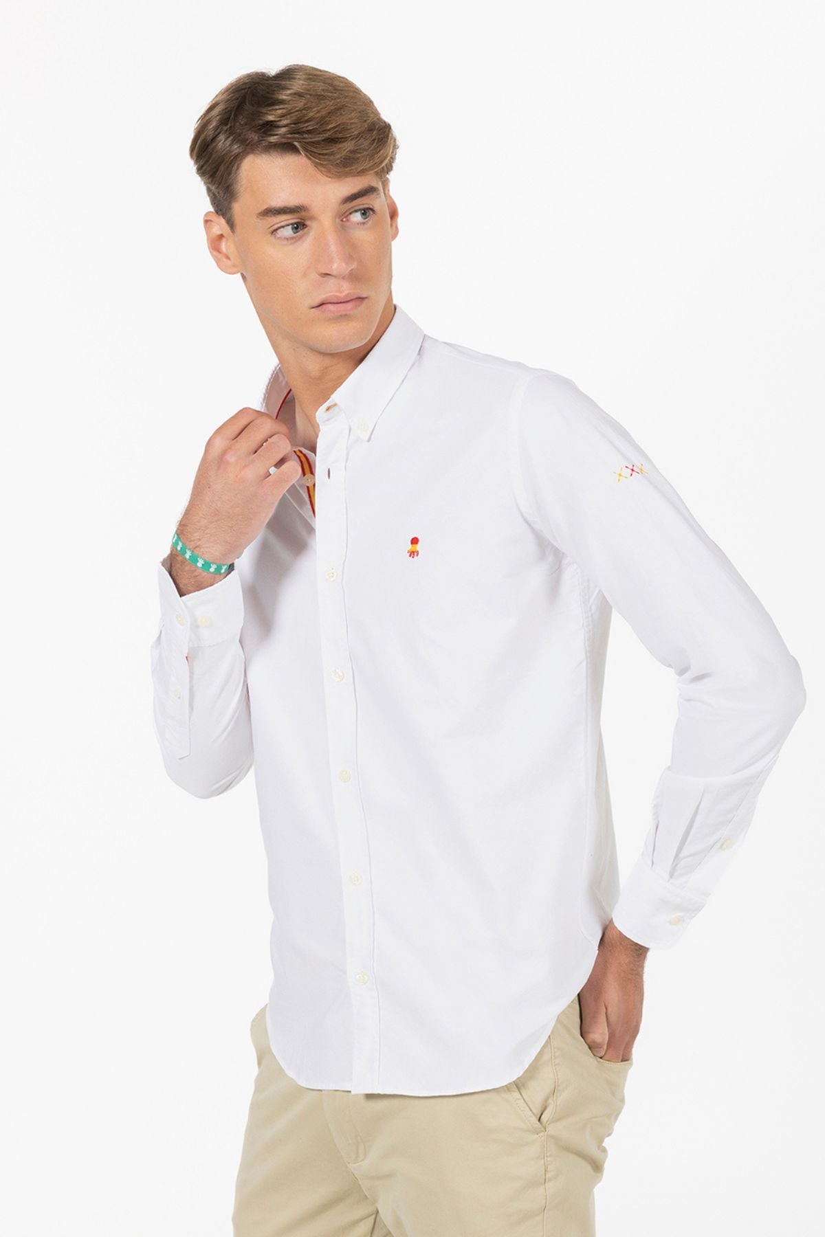 RFEF OXFORD SHIRT PURE WHITE
