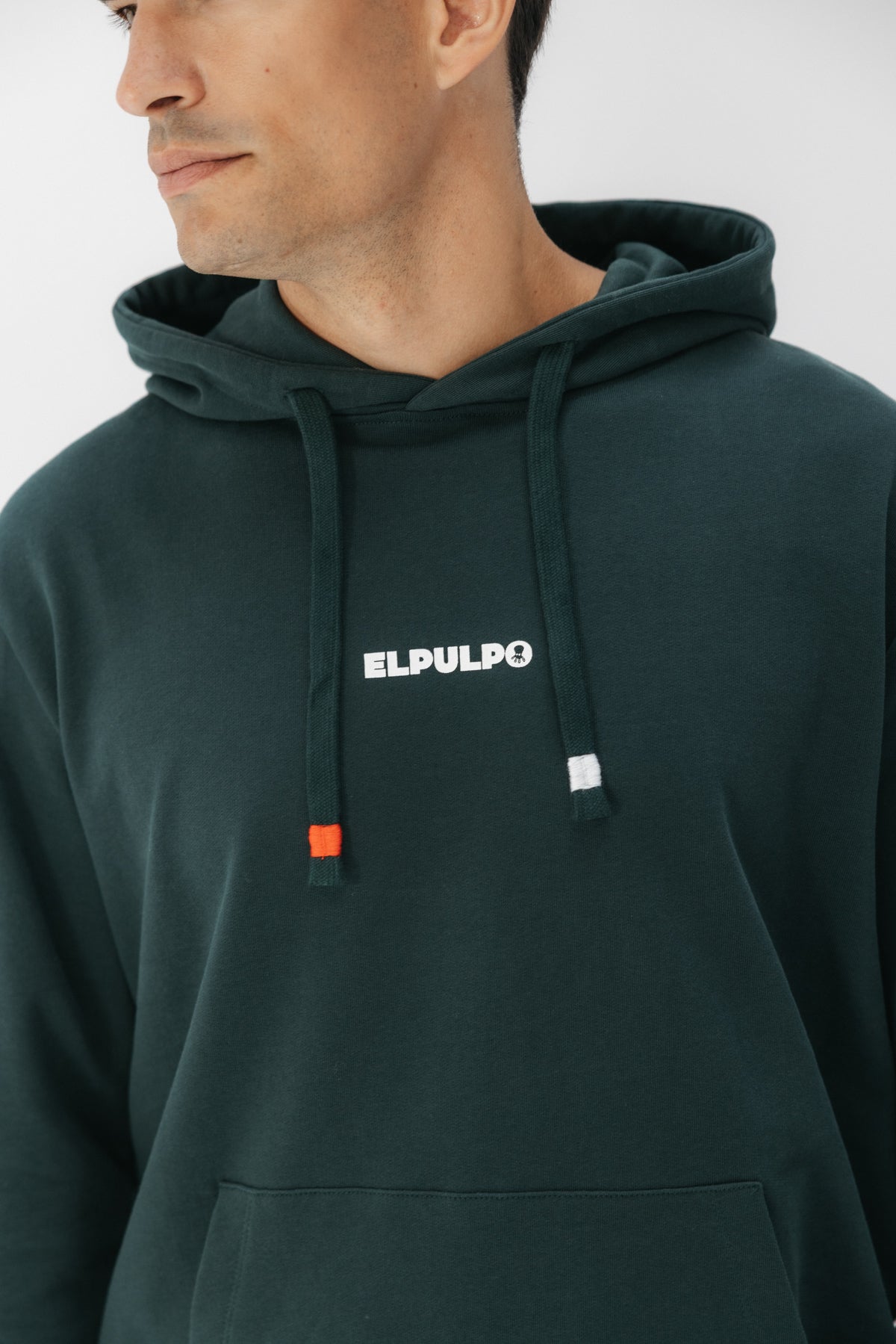 SUDADERA CAPUCHA ELPULPO NORTHERN LIGHTS VERDE BOTELLA