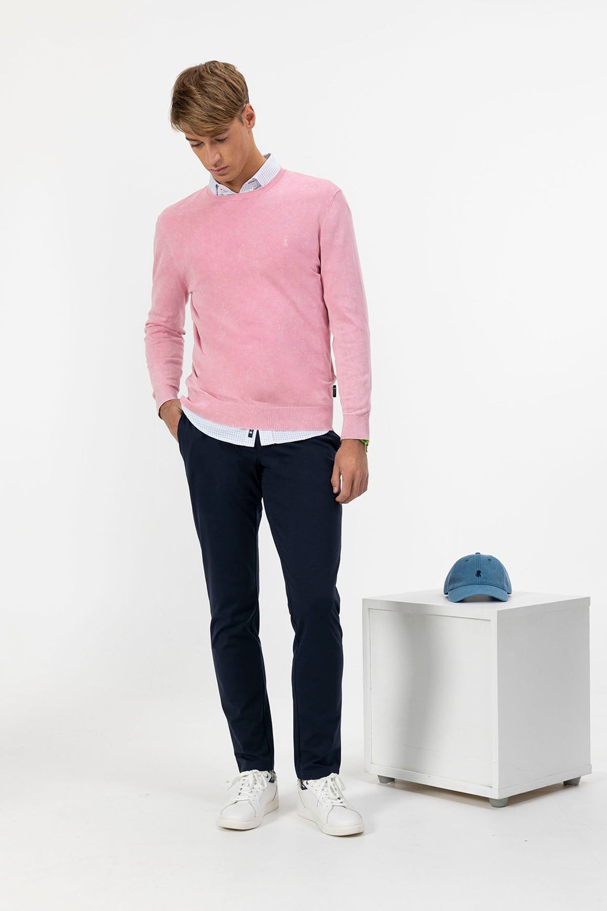 PINK BASIC EXTRA FINE WASHED JERSEY