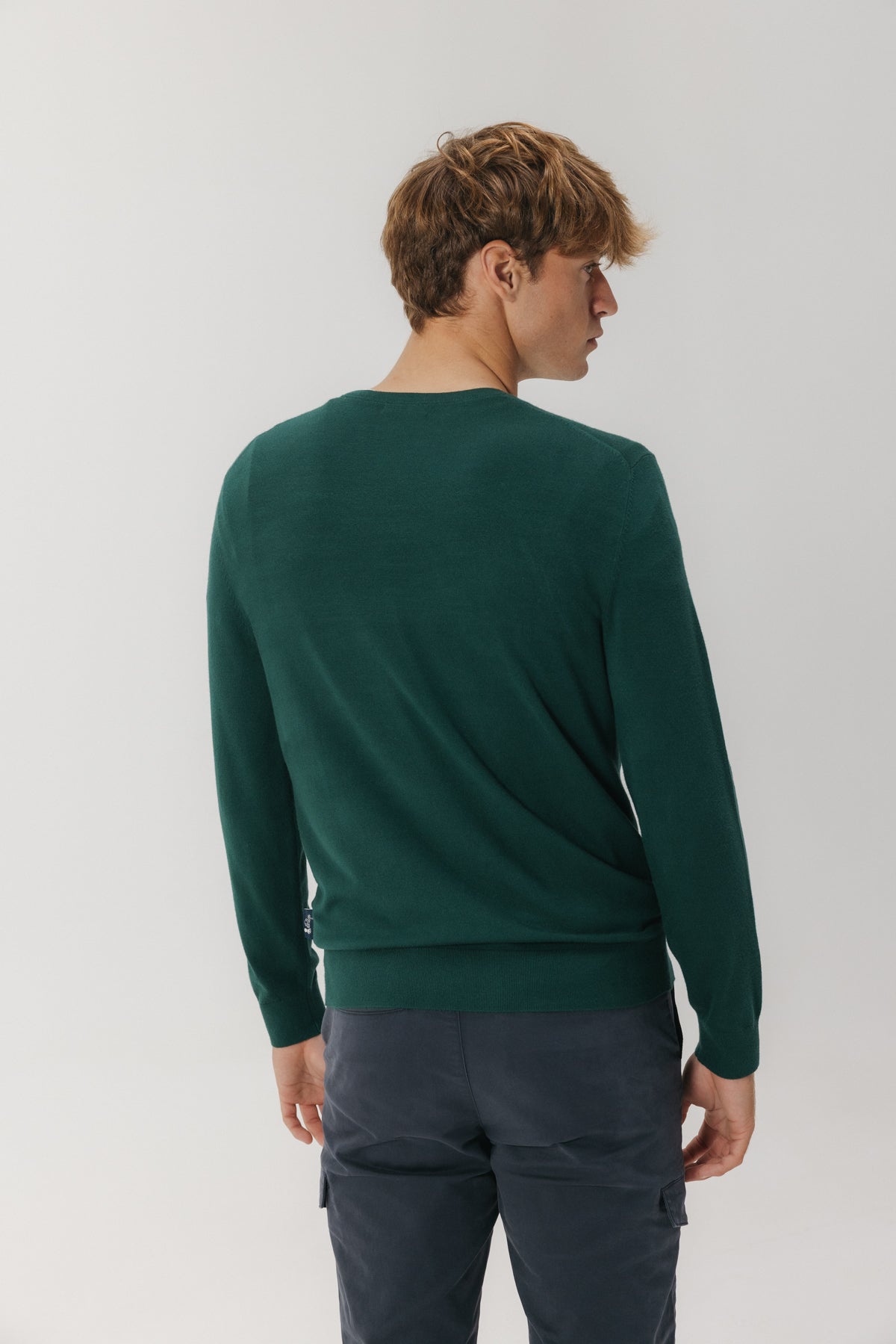 JERSEY BÁSICO LOGO VERDE BOTELLA