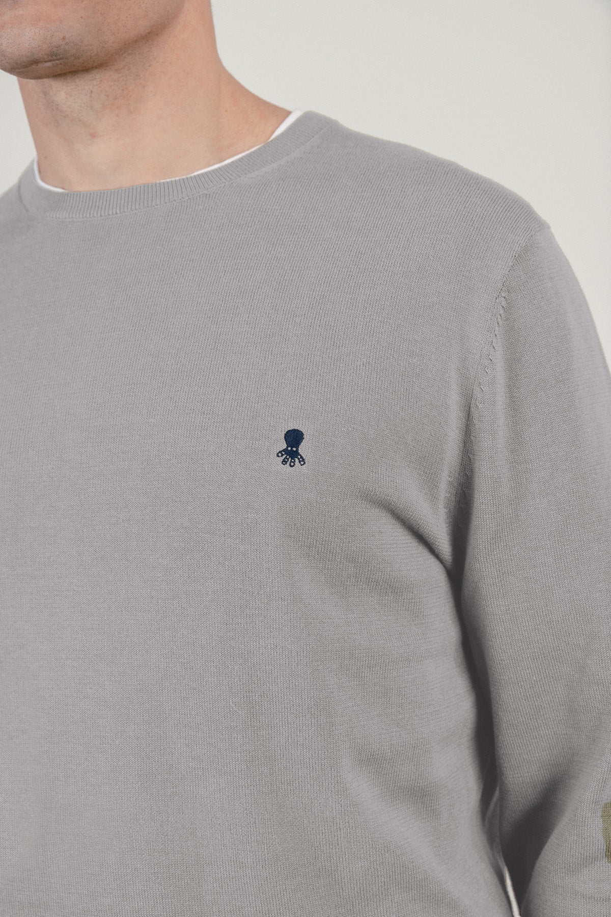 Jersey logo bordado antracita