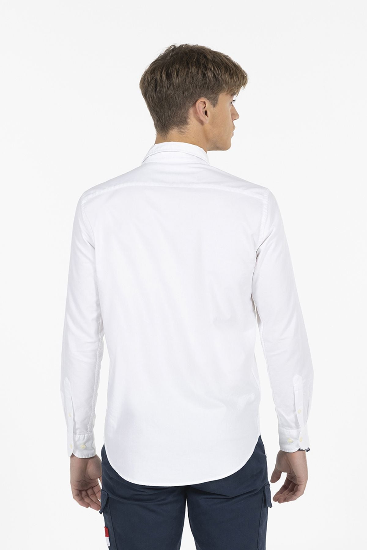 BASIC PINPOINT SHIRT WHITE