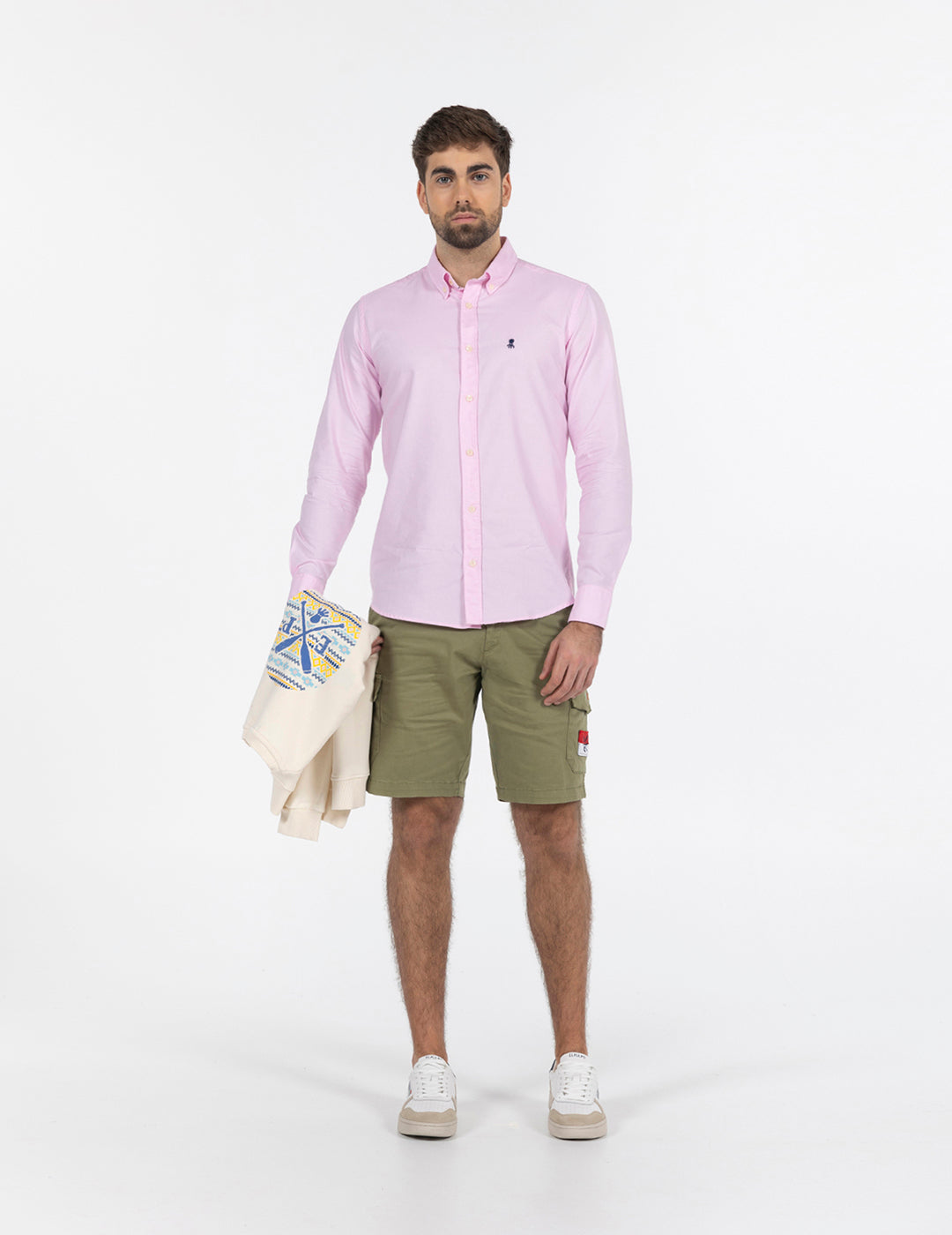 CAMISA BASIC PINTPOINT ROSA