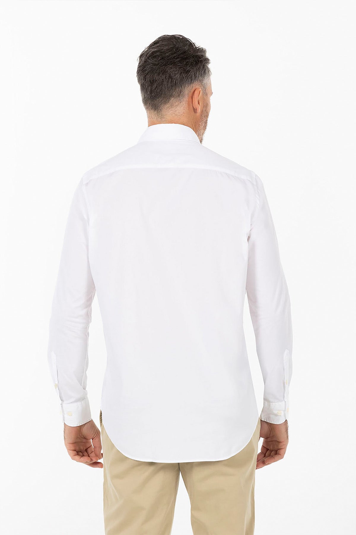 NEW BASIC WHITE LOGO SHIRT