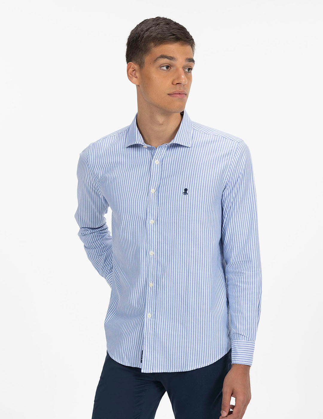 CAMISA RAYAS MISSISSIPPI OXFORD AZUL ROYAL