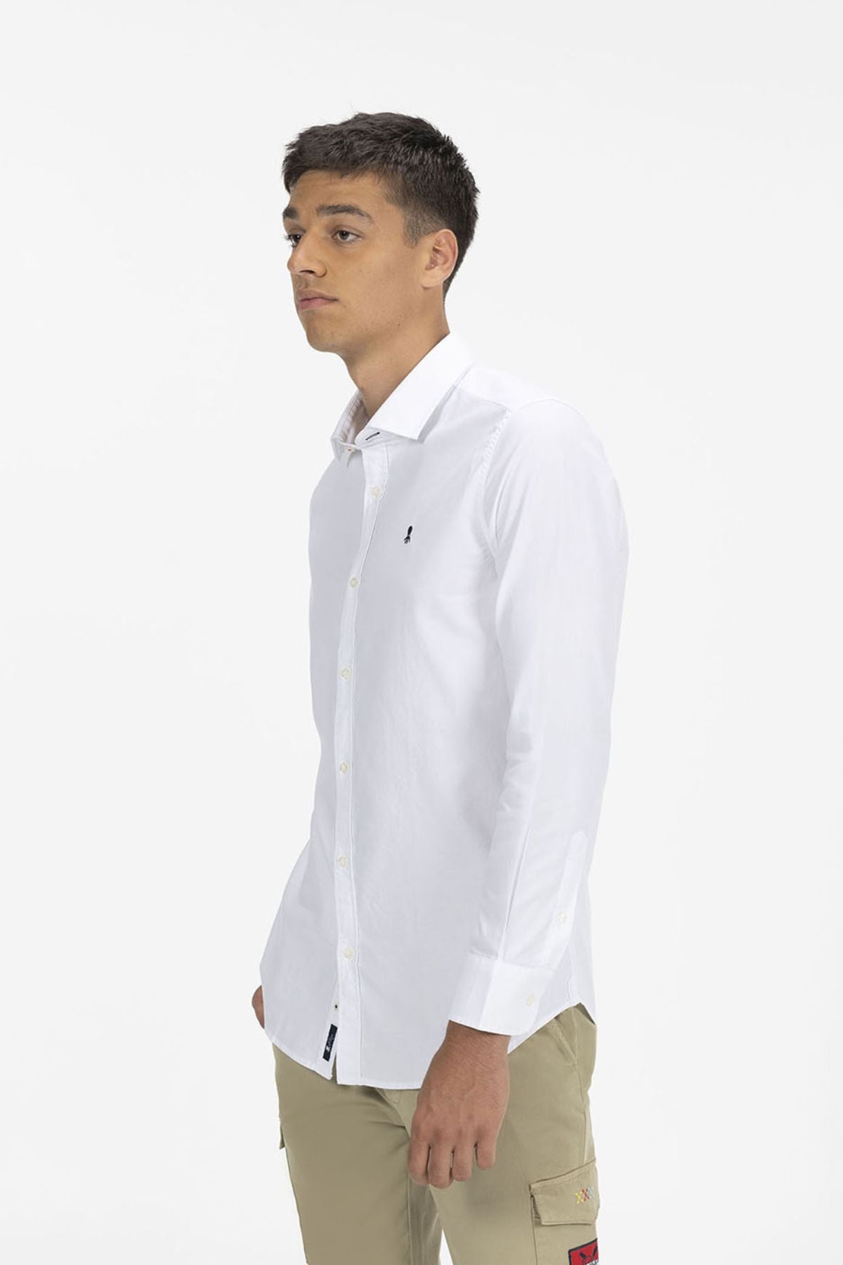 PURE WHITE OXFORD BASIC SHIRT