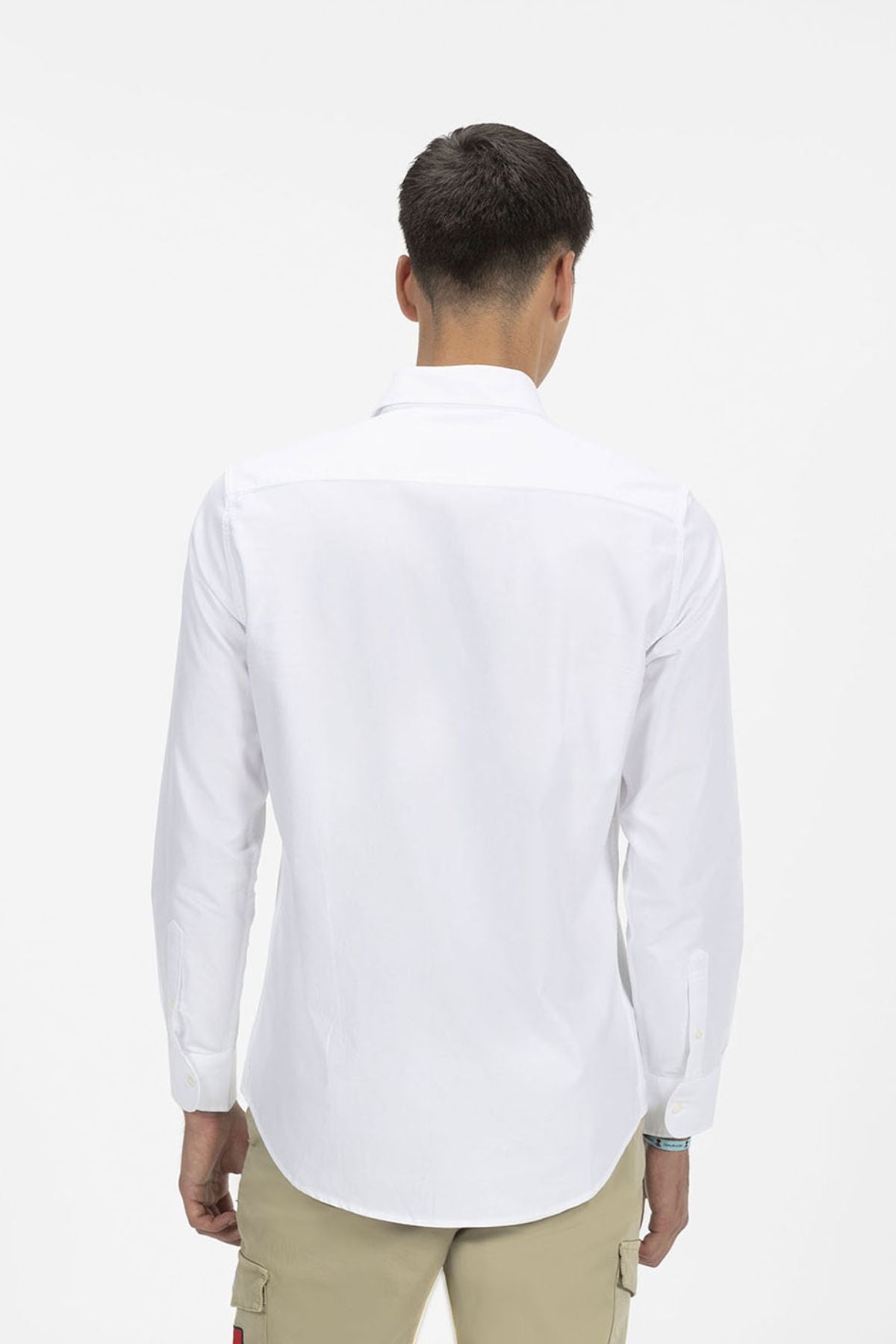 PURE WHITE OXFORD BASIC SHIRT