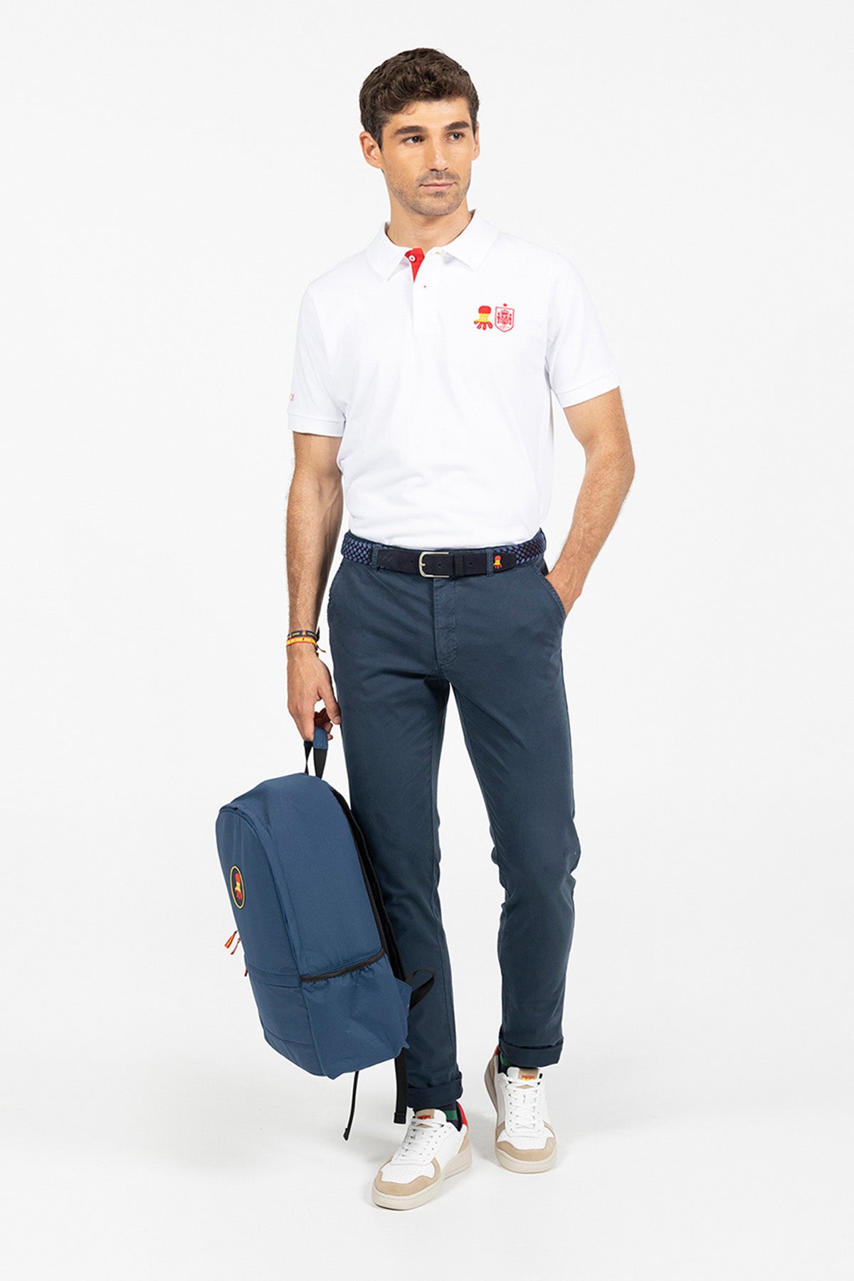 RFEF CHINO PANTS NAVY BLUE