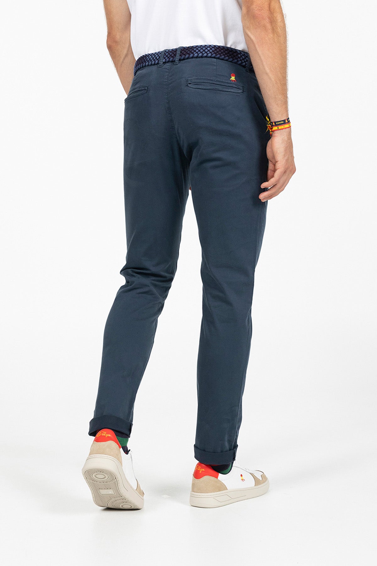 RFEF CHINO PANTS NAVY BLUE