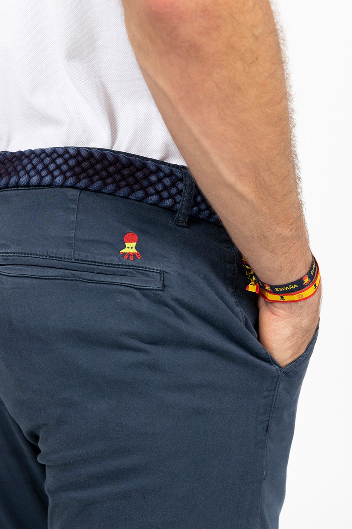 RFEF CHINO PANTS NAVY BLUE