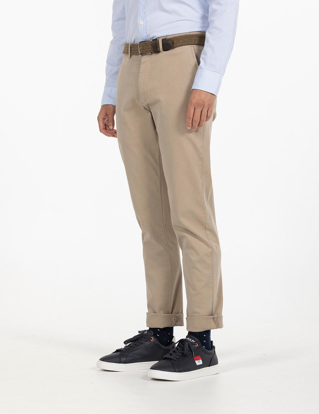 PANTALÓN CHINO TOPO