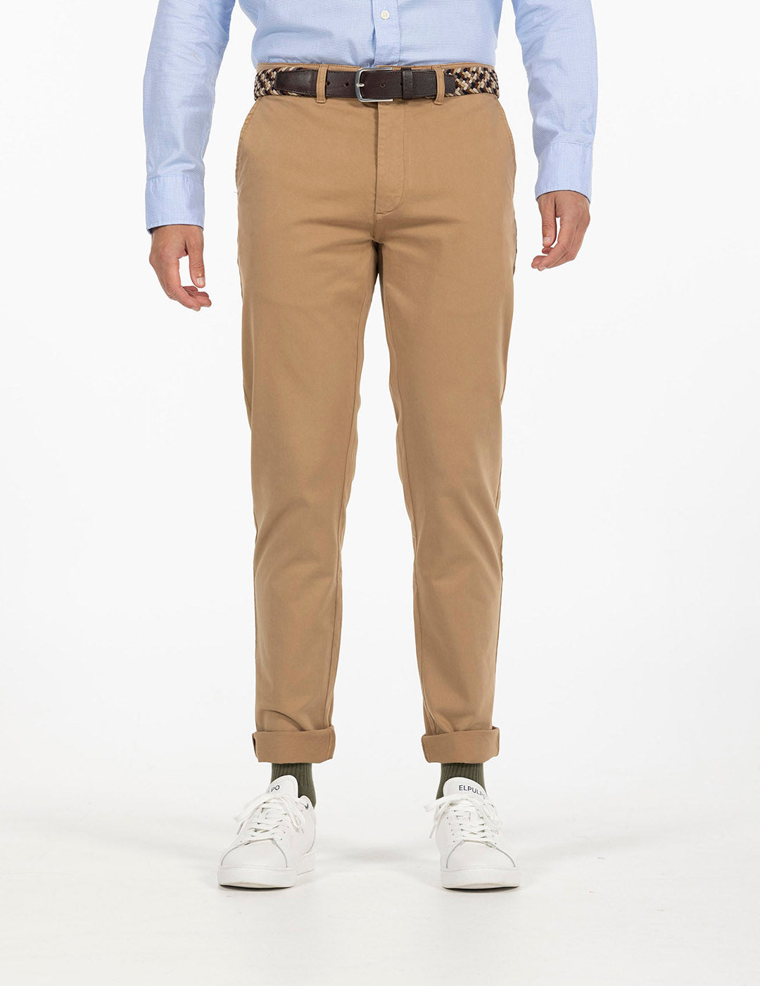 CARAMEL CHINO PANTS