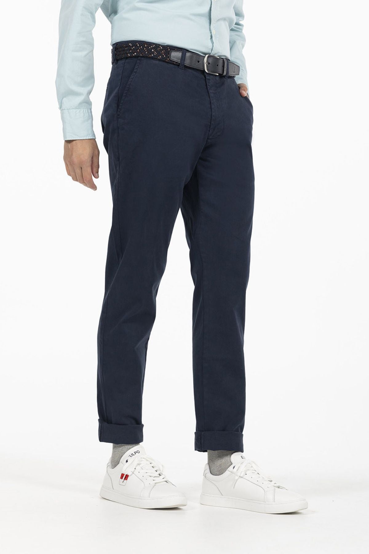 NAVY BLUE CHINO PANTS