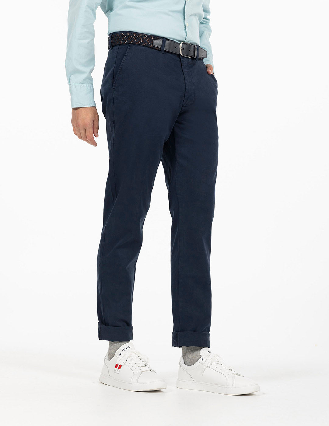 PANTALÓN CHINO AZUL MARINO