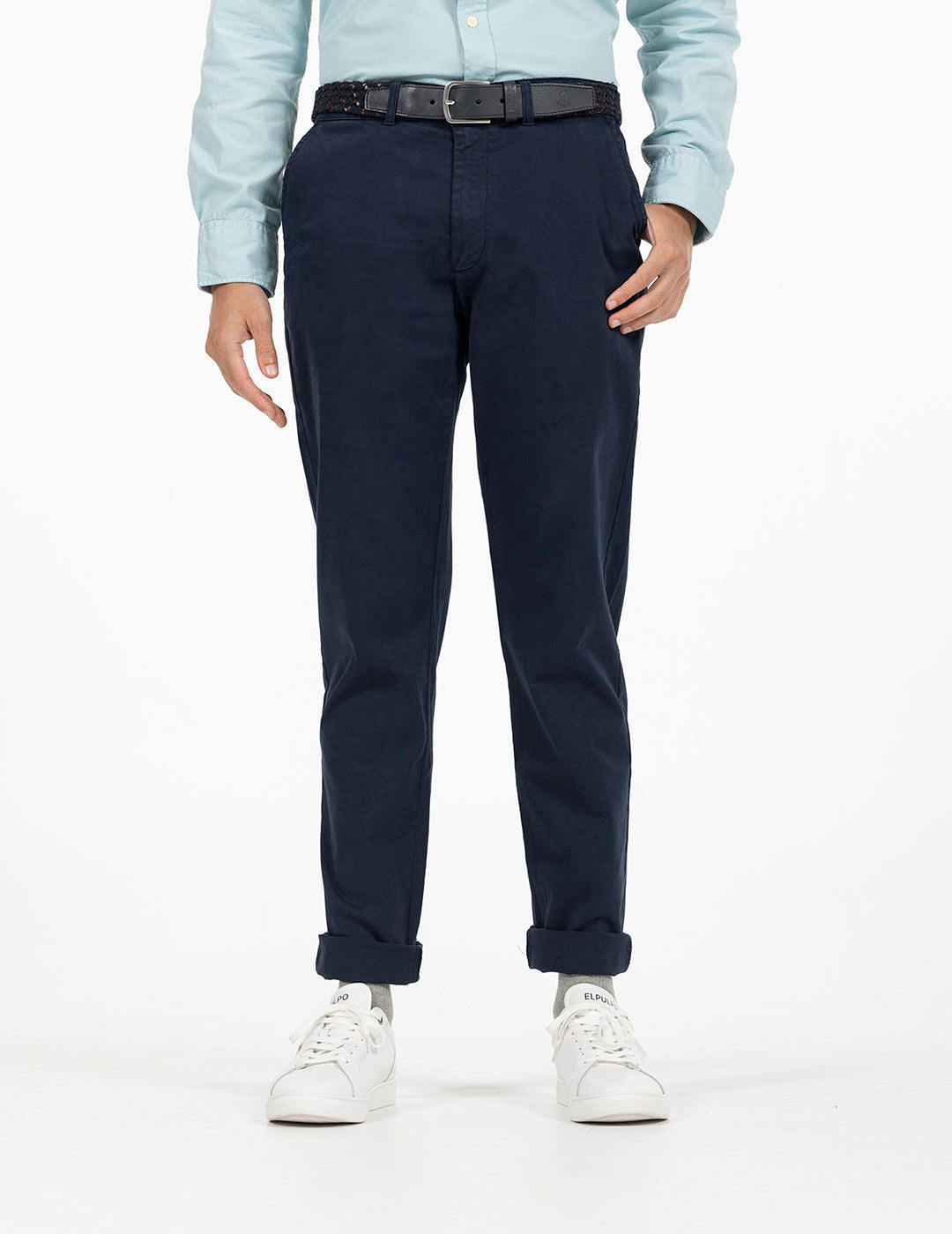 PANTALÓN CHINO AZUL MARINO