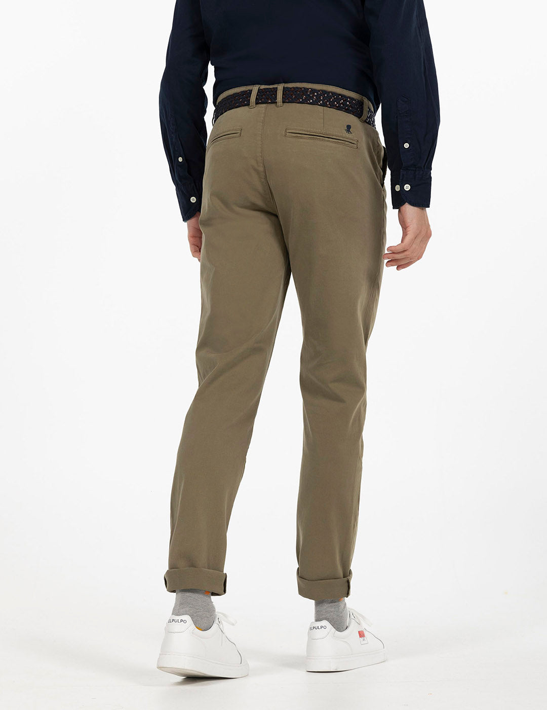 PANTALÓN CHINO VERDE KHAKI