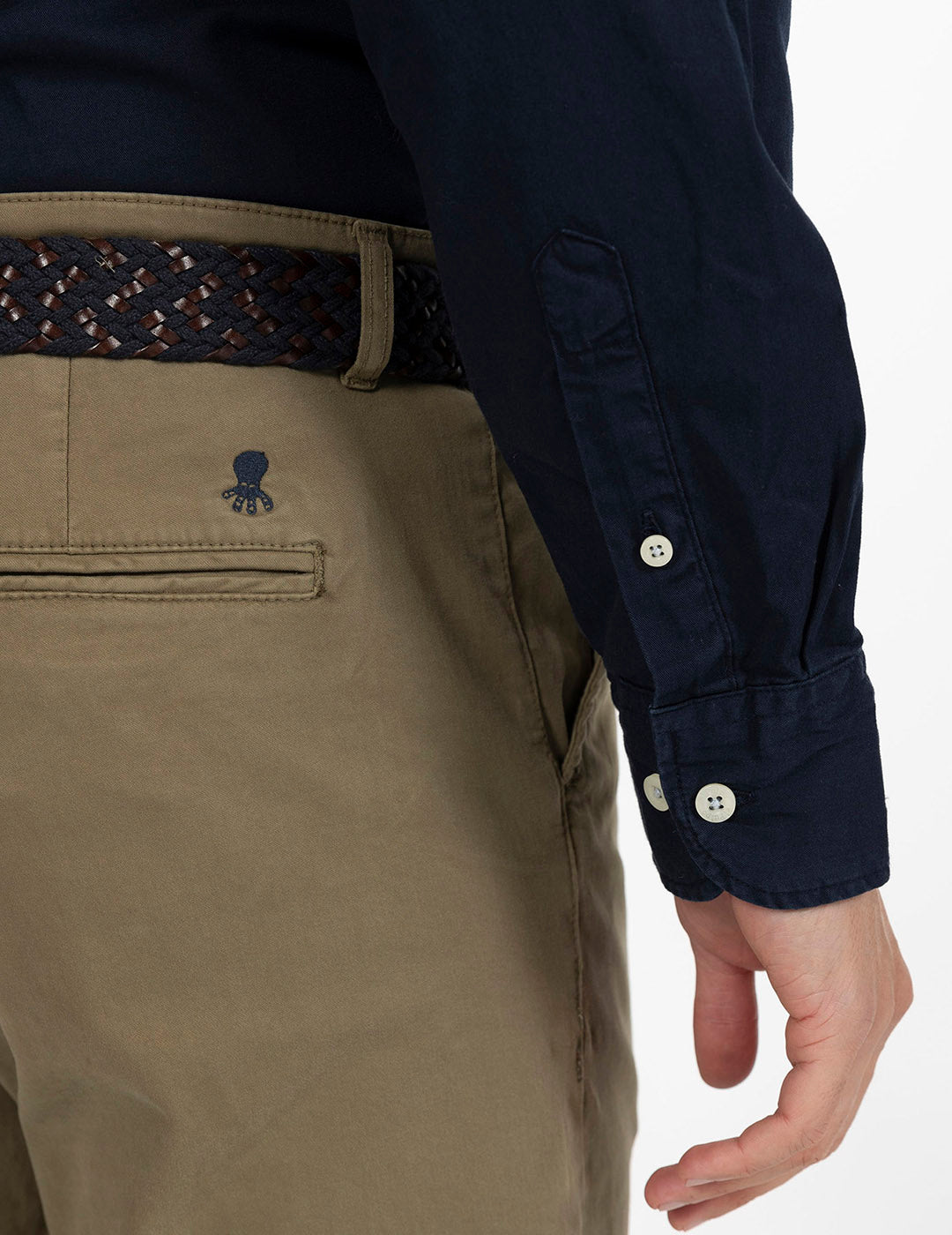 PANTALÓN CHINO VERDE KHAKI