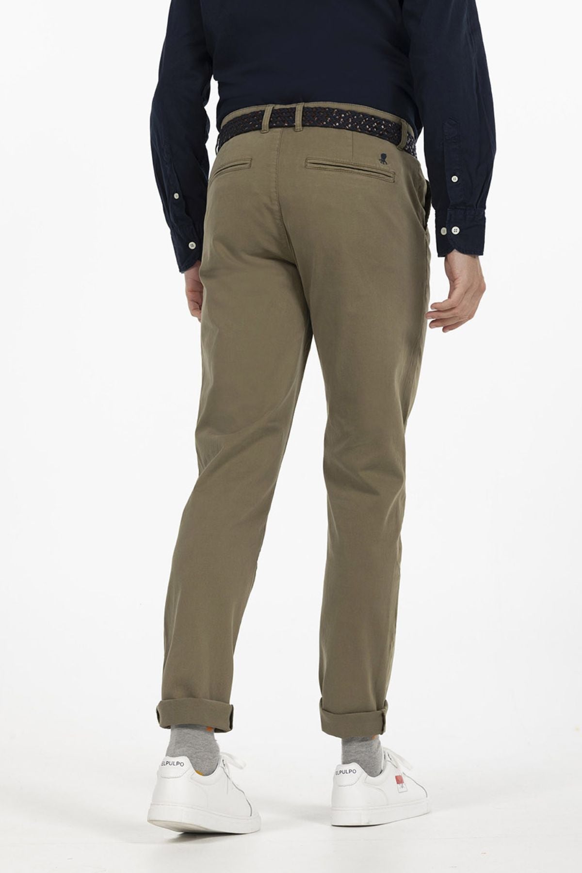 KHAKI GREEN CHINO PANTS