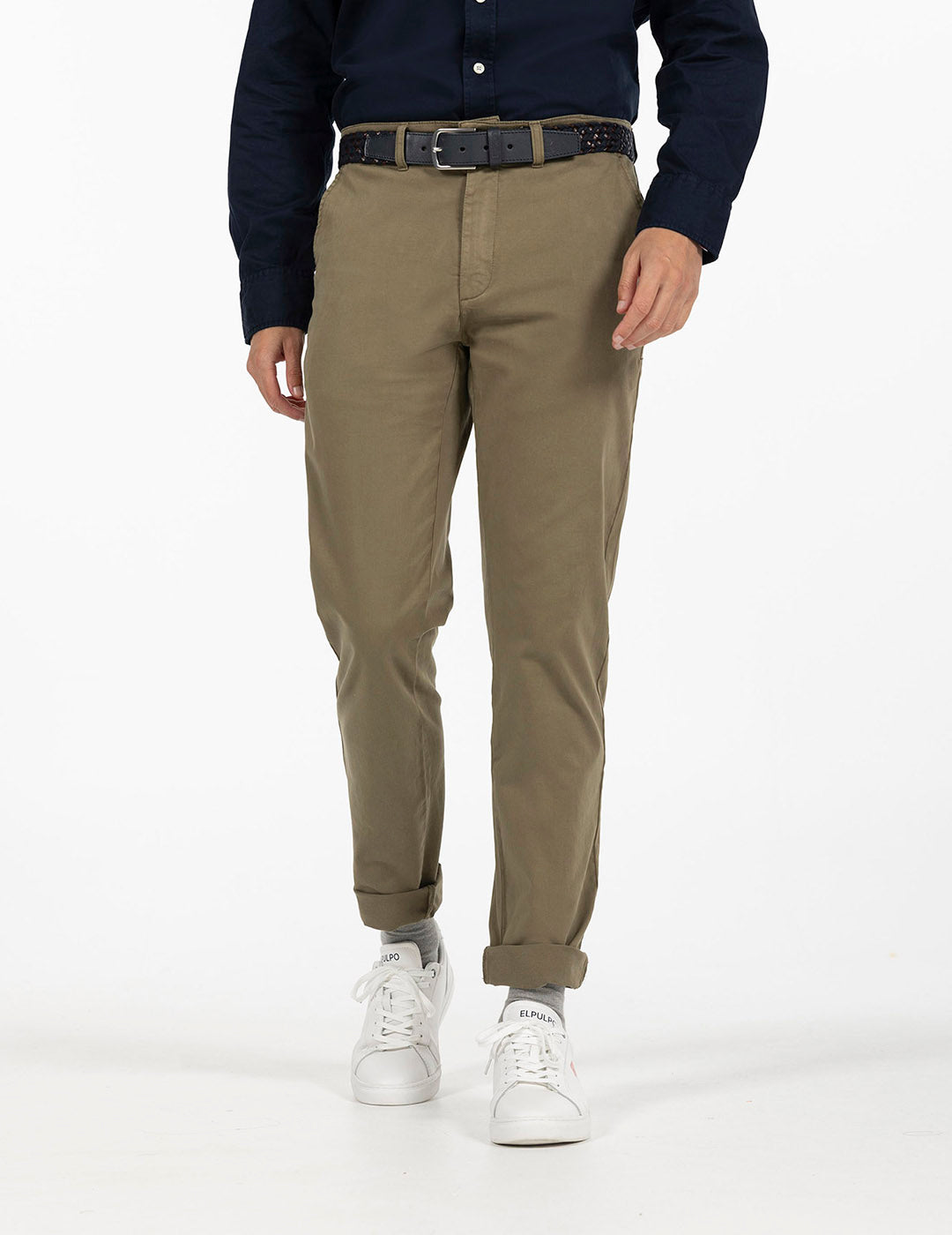 PANTALÓN CHINO VERDE KHAKI