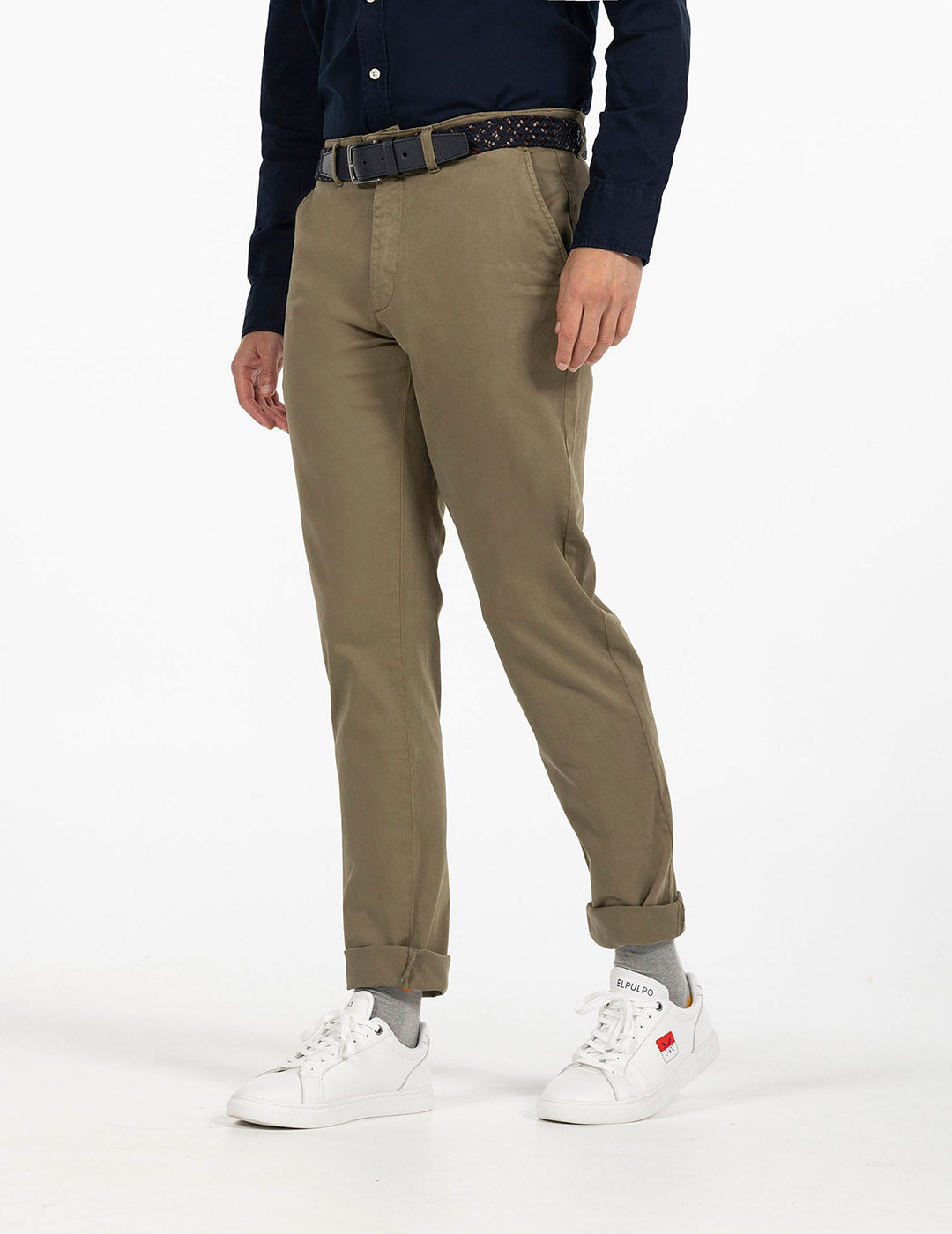 PANTALÓN CHINO VERDE KHAKI