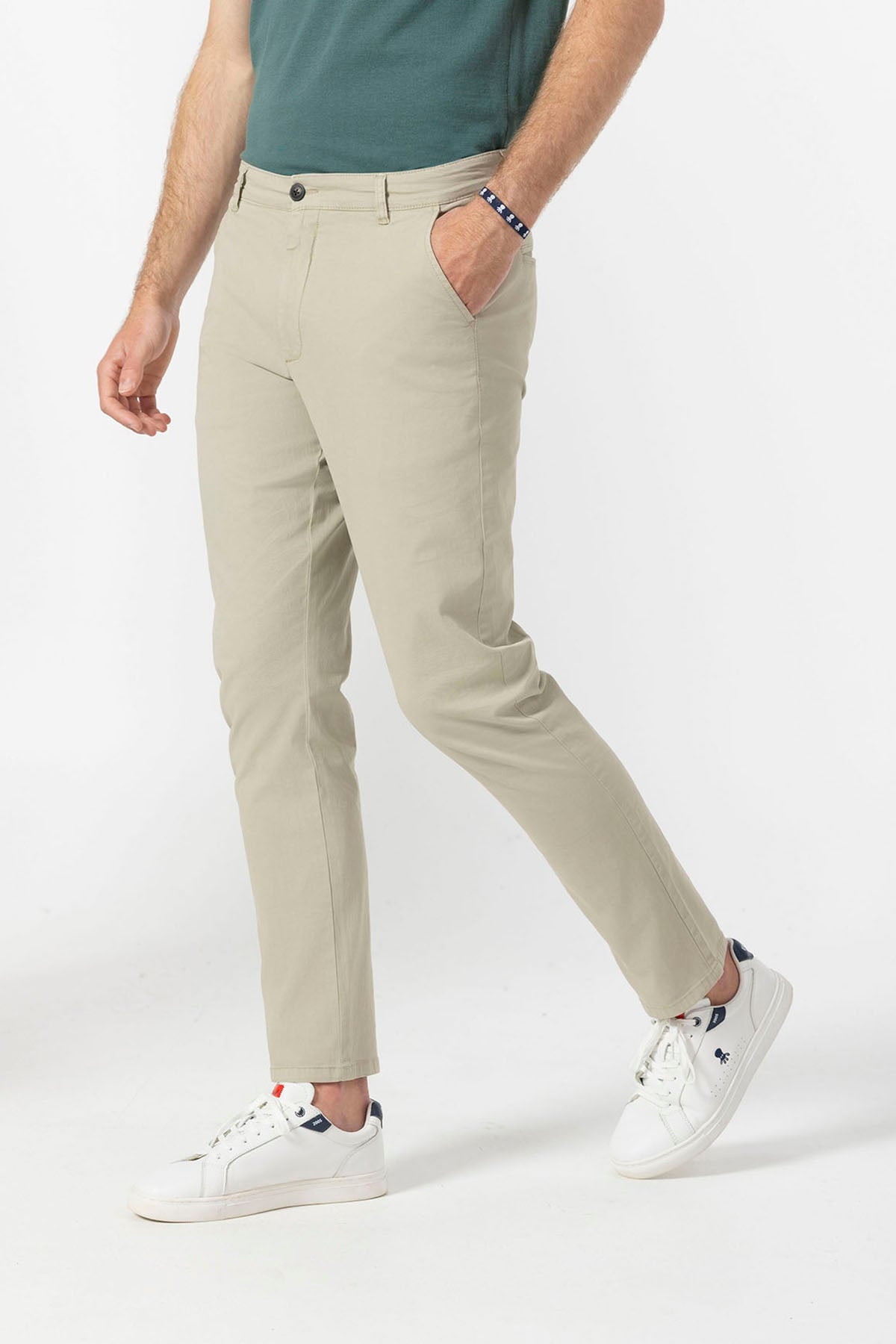 PANTALON CHINO TWILL BEIGE