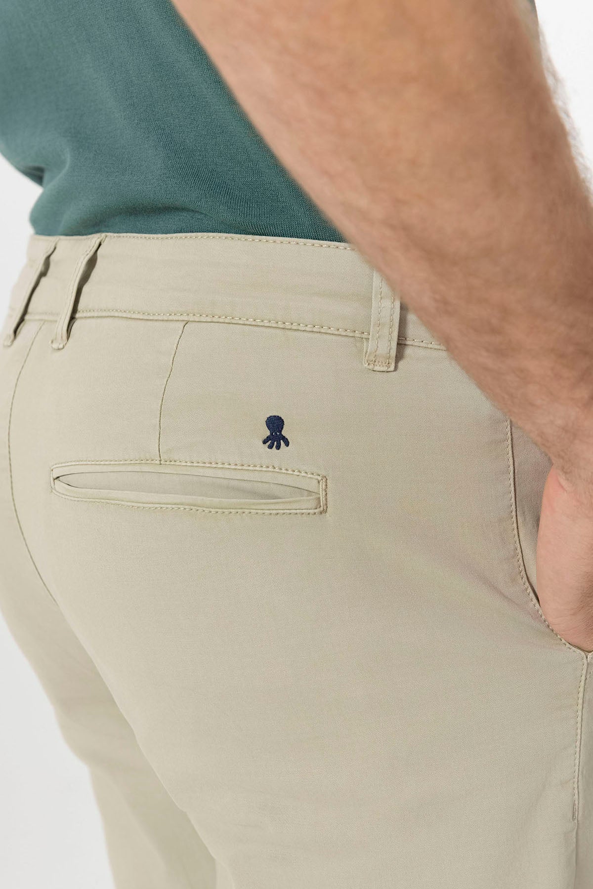 PANTALON CHINO TWILL BEIGE