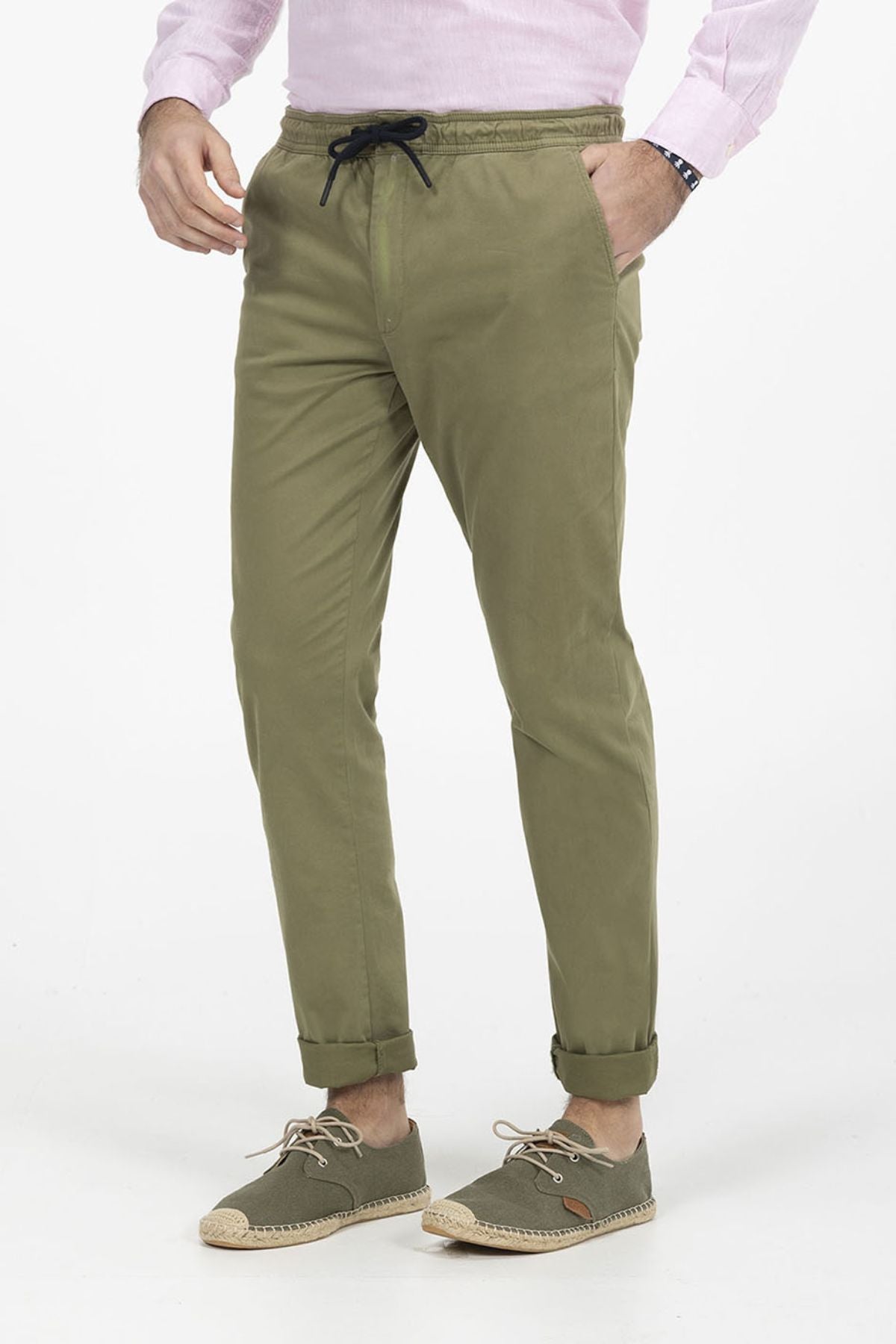 FEDERIC KHAKI GREEN PANTS