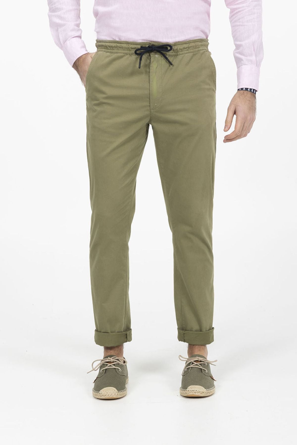 FEDERIC KHAKI GREEN PANTS