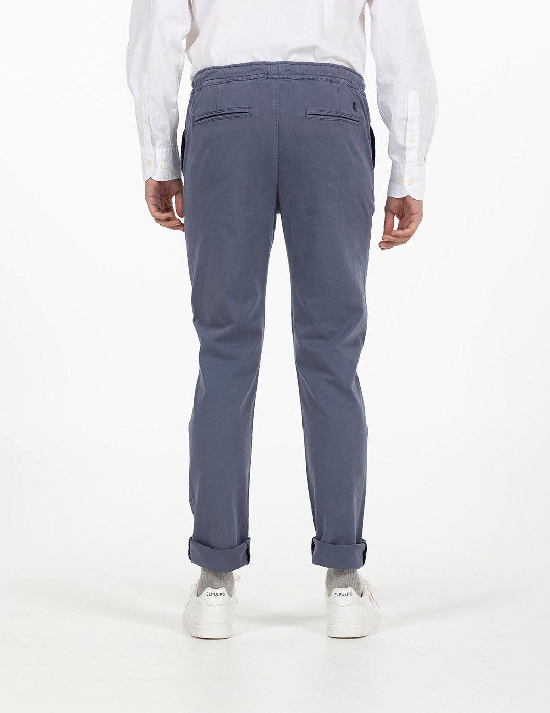 PANTALÓN JOGGER AZUL GRISÁCEO