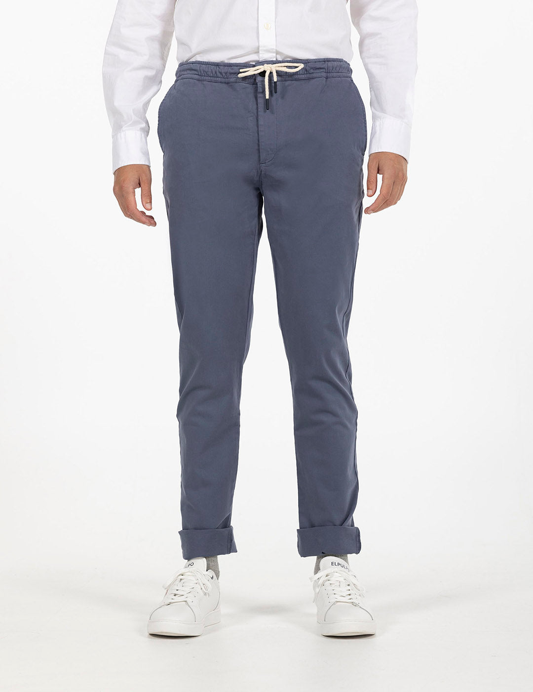 PANTALÓN JOGGER AZUL GRISÁCEO