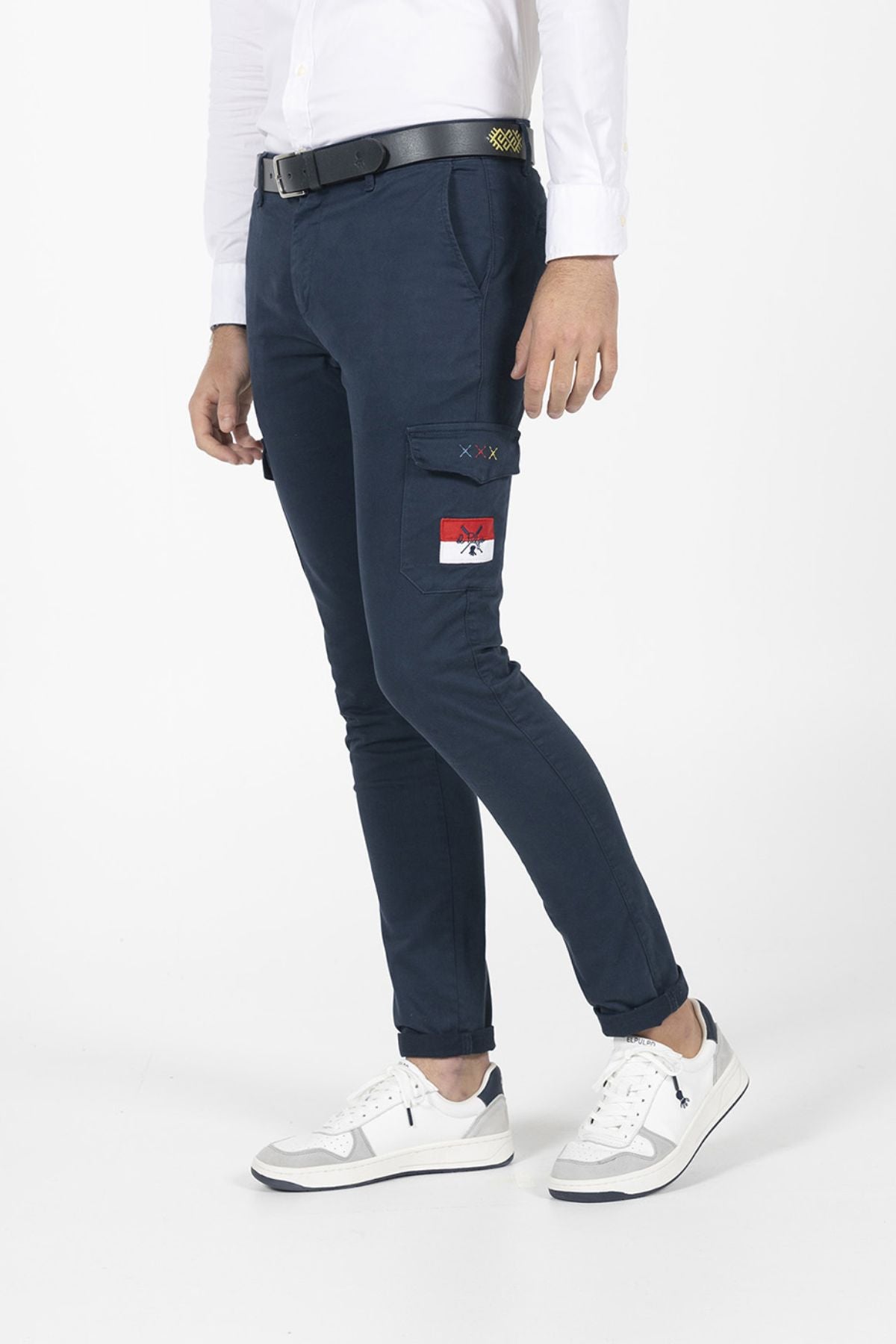 WOODCUTTER PANTS NAVY BLUE