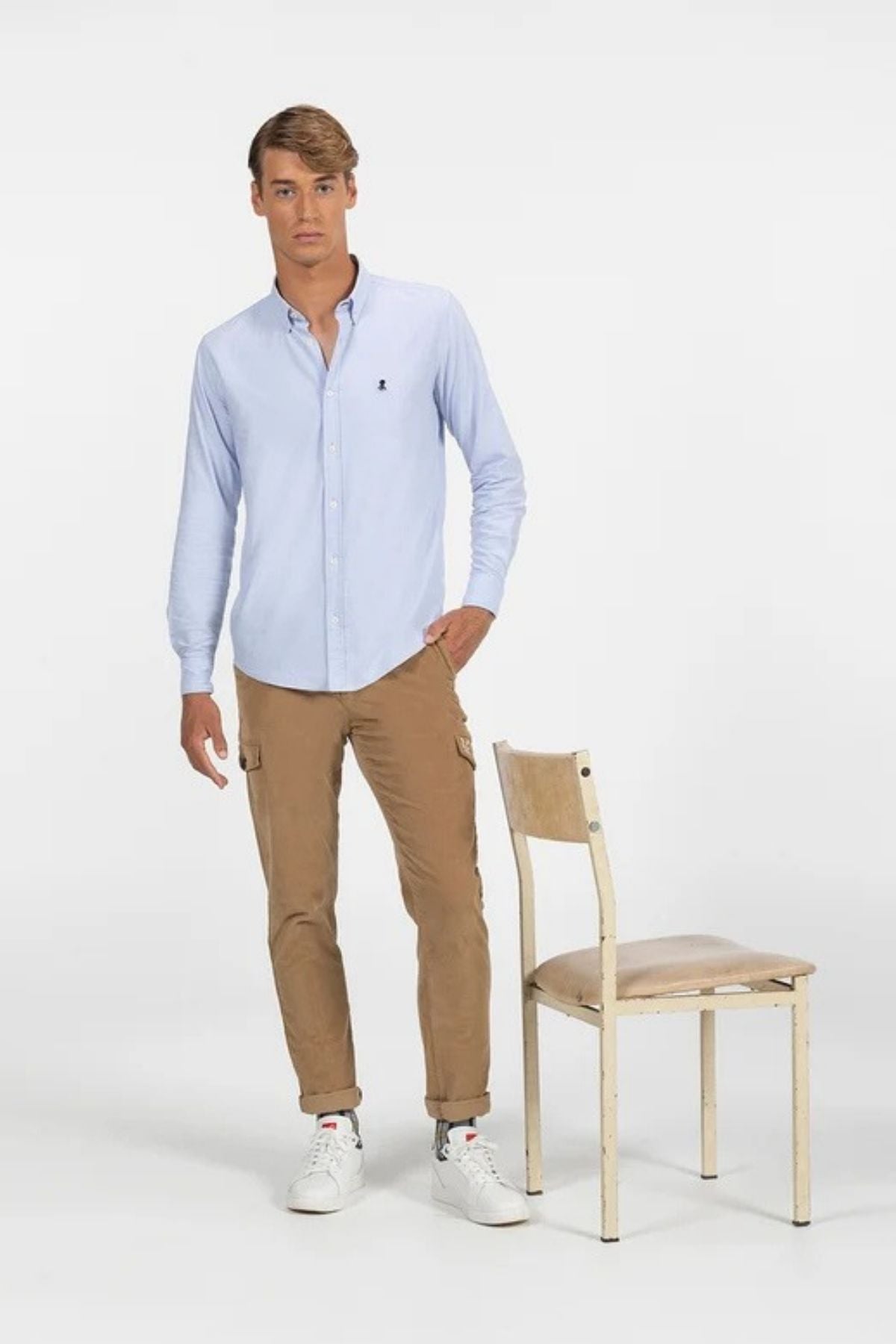 PANTALÓN CARGO MICROPANA CARAMELO