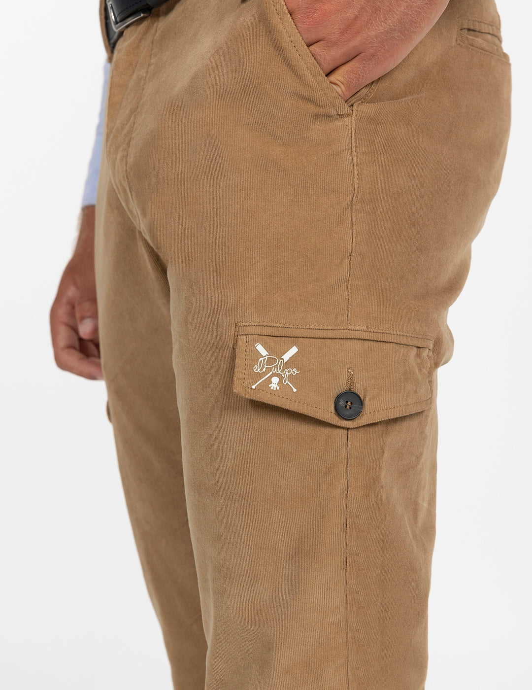 PANTALÓN CARGO MICROPANA CARAMELO