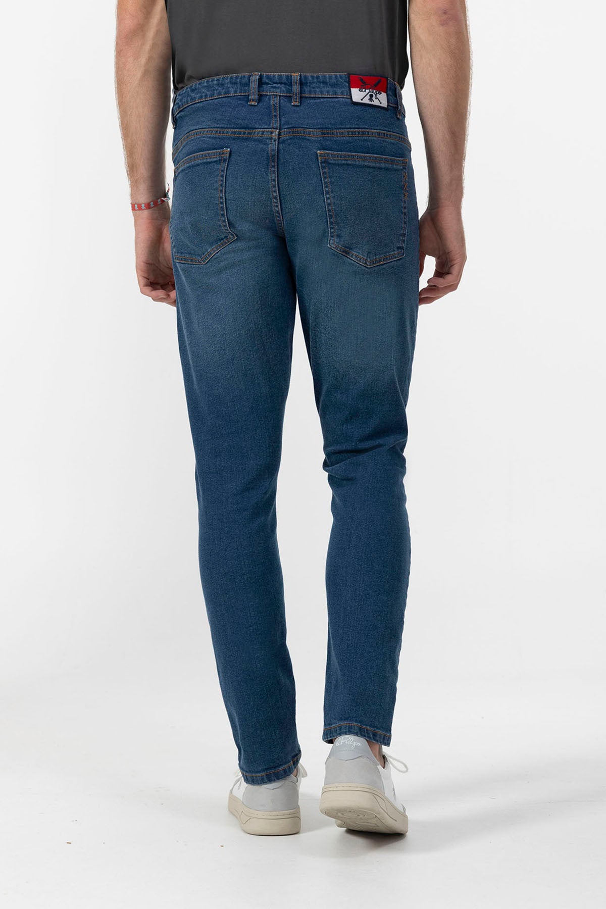 PANTALON DENIM INDIGO OSCURO