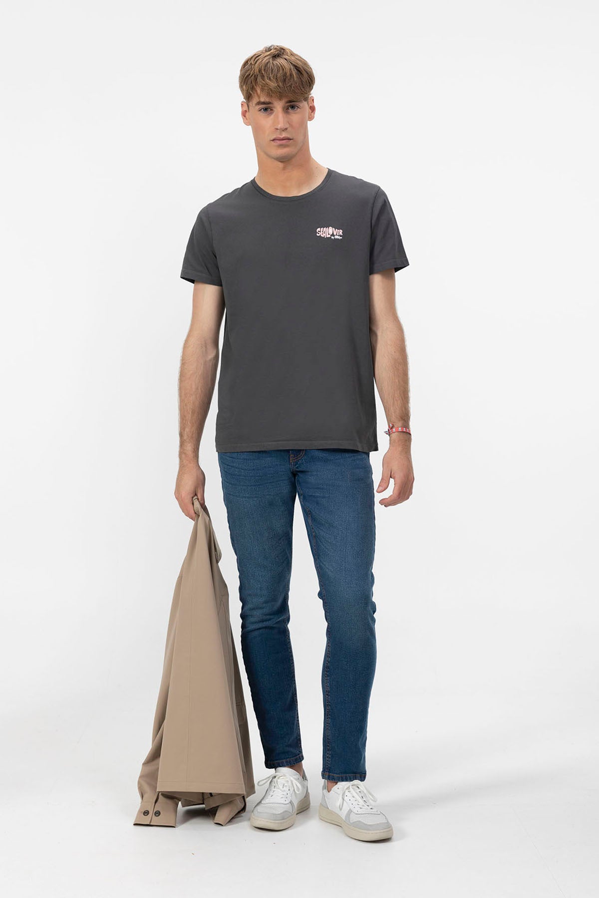 PANTALON DENIM INDIGO OSCURO