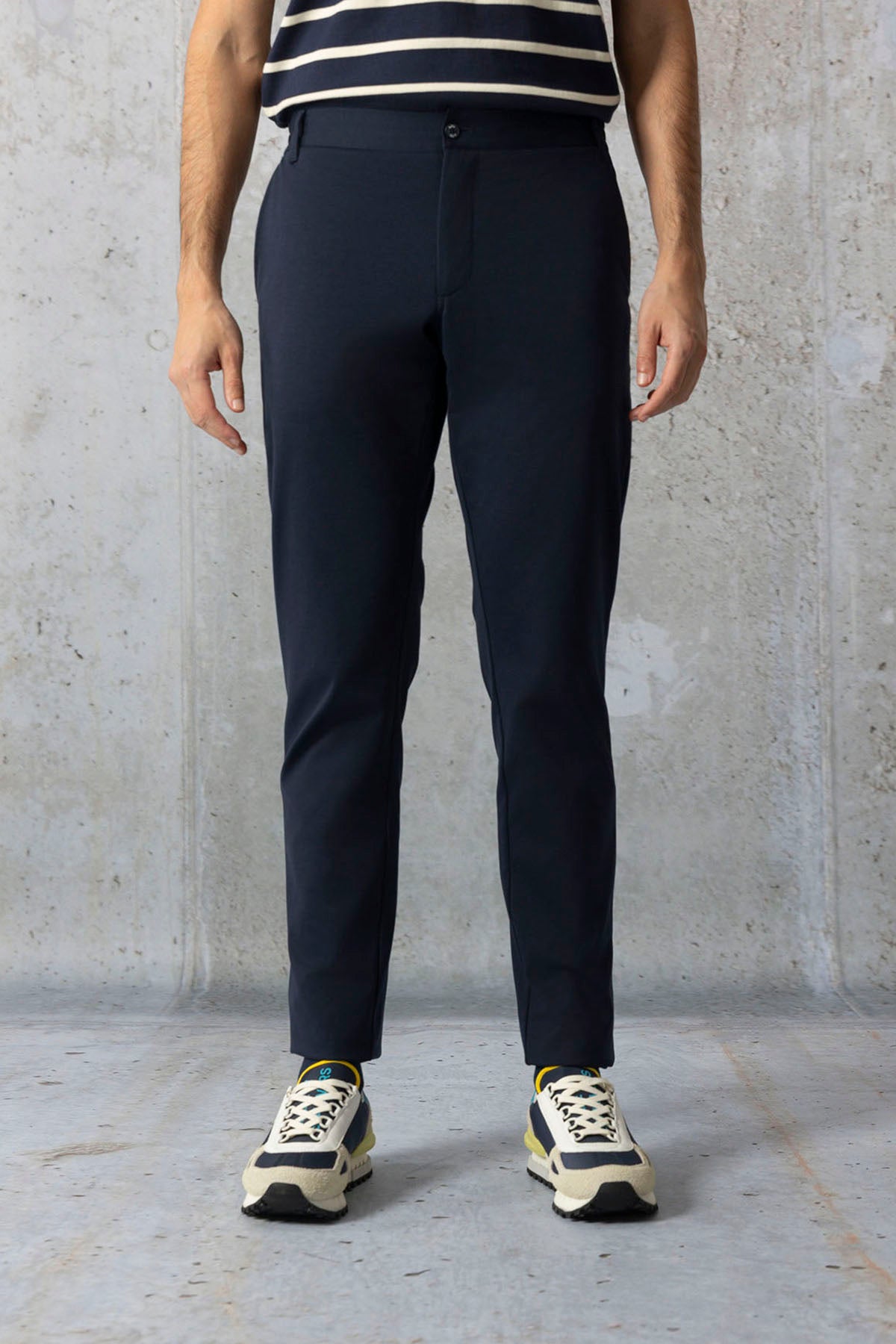 SUPERCOMFORT NAVY BLUE PANTS