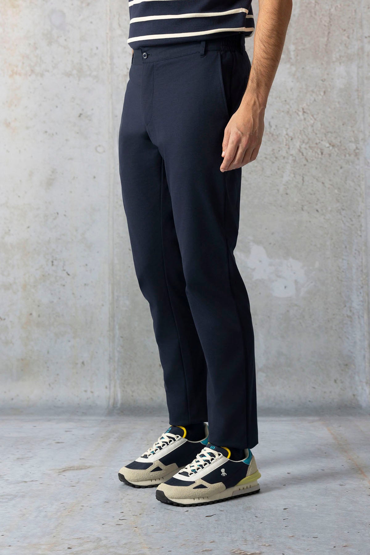 SUPERCOMFORT NAVY BLUE PANTS