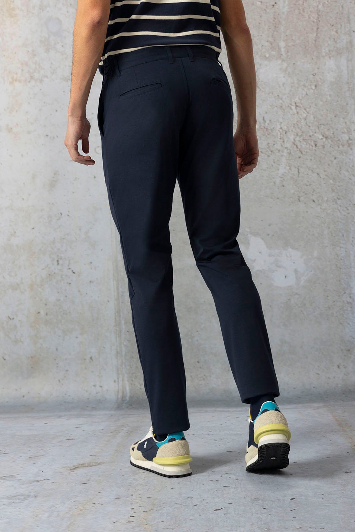 SUPERCOMFORT NAVY BLUE PANTS